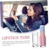 Outanaya 2sets Plastic Material Lip Peel Off DIY Lipstick Tubes