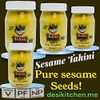Desi Kitchen Tahini (Sesame Butter) 16 oz (1lb) 454g| Multipurpose