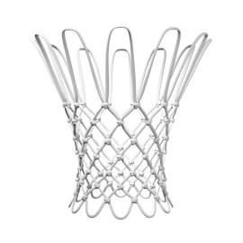 Spalding Heavy Duty White Basketball Net Indoor Outdoor Use Durable Polyester