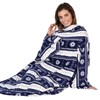 Autumn Faith Snuggle Blanket With Sleeves Wrap Around Fleece One