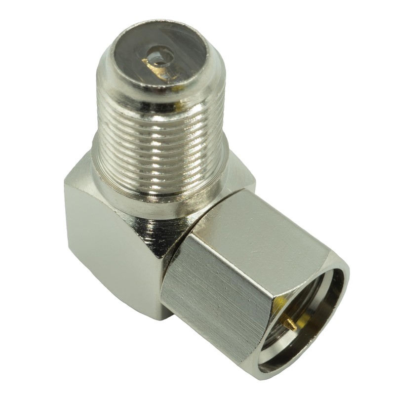 SSA Service F-LN2P F-Type L-Shaped Contact Plug (Screw Type), 2