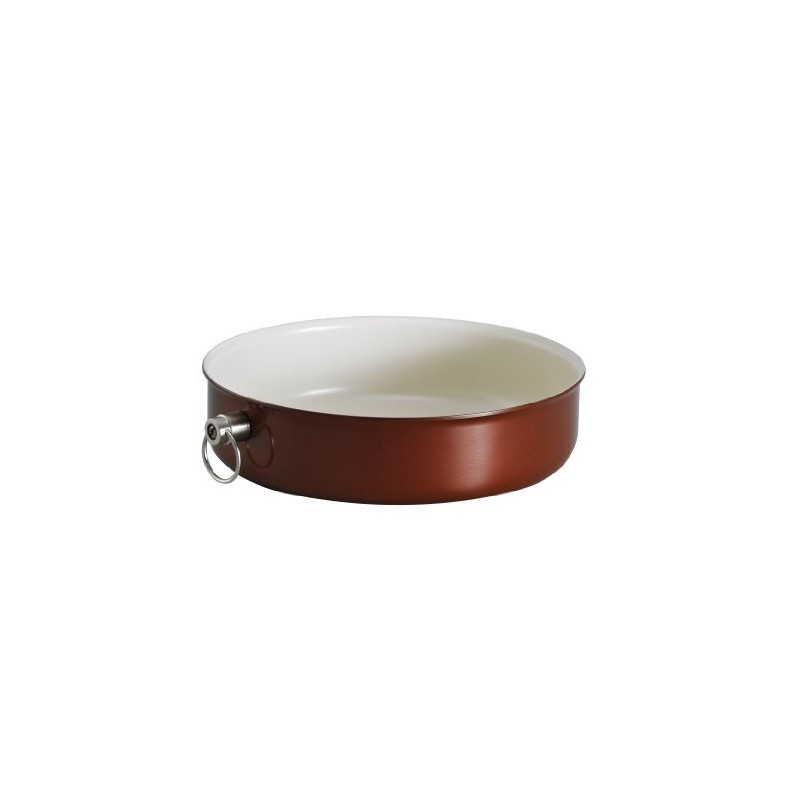 Tramontina Ceramica 9.5-Inch Non Stick Casserole, Heavy-Gauge Aluminum Round Baking