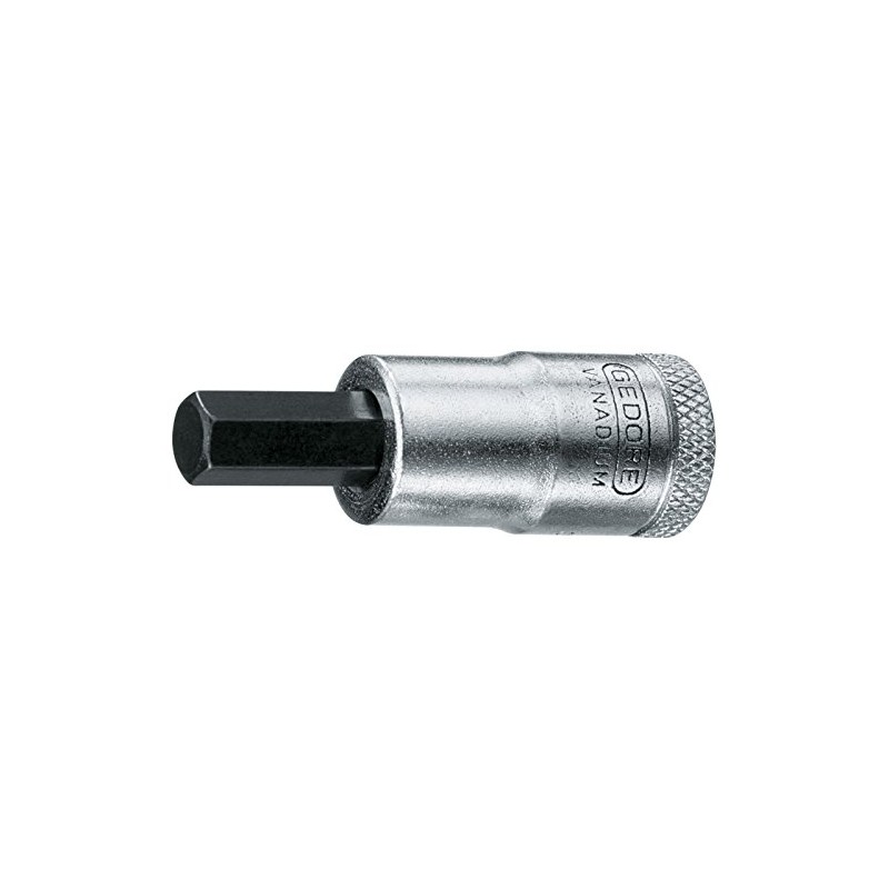 Gedore IN30 6241010 Hexagon Bit Socket, 3/8, 0.2 inches (4