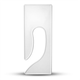 discount sizing- Blank King Rectangle Clothing Rack Hanger Dividers 50 Pack | Great for Clothing Organization, Sizing Dividers, Garment Rack Tags (White)