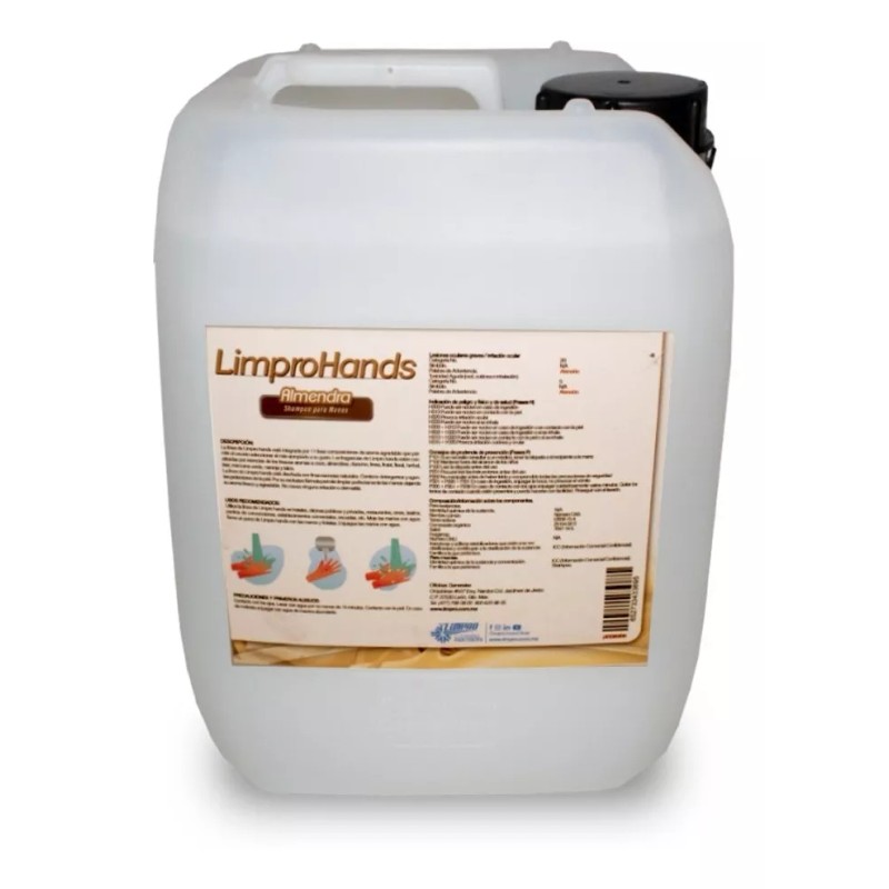 LIMPRO Jabón Líquido Para Manos Limpro®, Aroma Almendra, 5 Litros