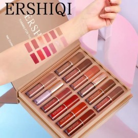 Set De 12 Labiales Mate De Larga Duración Pintalabio Regalo