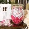 KindNotes Glass Keepsake Gift Jar with GET Well Messages -