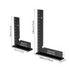 Ylinwtech High Quality Professional Measuring Tool, 90° Try Angle, Solid