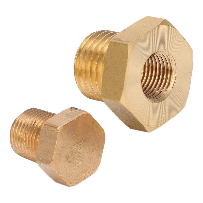 M14x1.5 to 1/8in NPT Oil Pan Plug Adapter Water Temperature