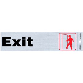 Hillman 839834 Exit Self-Adhesive Sign (2" x 8")