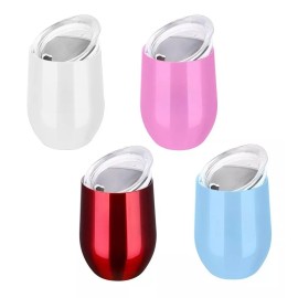 EG Vaso Térmico Portátil Con Tapa Sellable De Acero Inoxidable