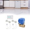 Alarm Sensor Single Brass Ball Valve DualWay Water Leaking Detection