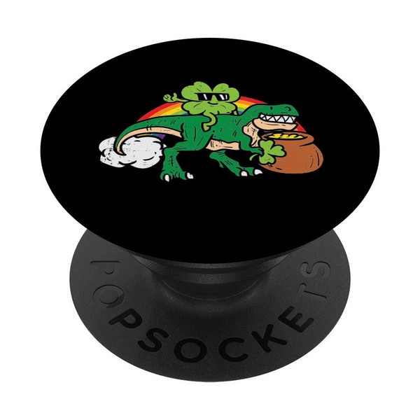 Shamrock T-Rex Dino Rainbow Clover St Patrick Day Boys Gift