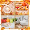 NatNarr 100 Pcs Fall Paper Napkins, Autumn Cocktail Napkins with