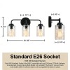 3-Light Clear Glass Glacier Shade Unique Hand-made Lampshade Industrial LED