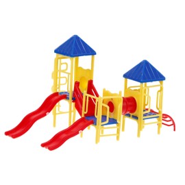 UPKOCH 1 Set Toy Slide Outdoor Toys Outdoor Playset Models Sand Table Materials Desktop Decor Miniature Craft Miniature Decor Doll House Decoration Plastic Model Material Household Child