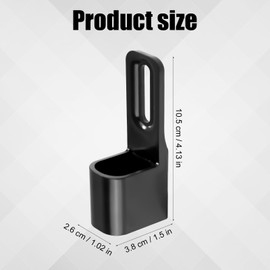 2pcs Garage Door Sensor Sunshade Protection Cover, Sun Shade Safety Protection Replacement Shield for Garage Door Protector Compatible with Chamberlain 41A5043, 820CB, Liftmaster 801CB-P (Black)