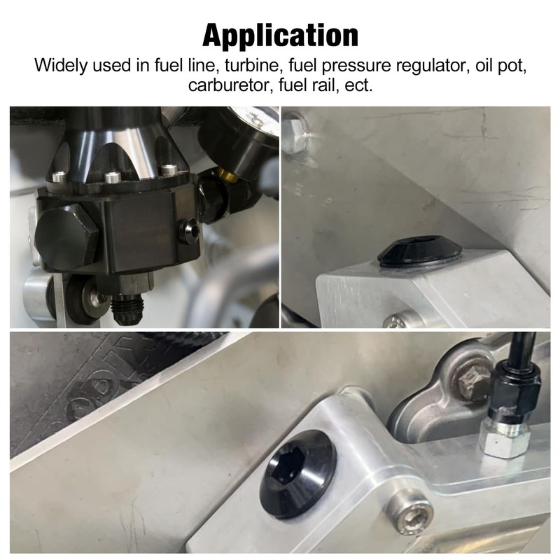 EVIL ENERGY 4AN Male Hex Head Socket ORB Port Plug