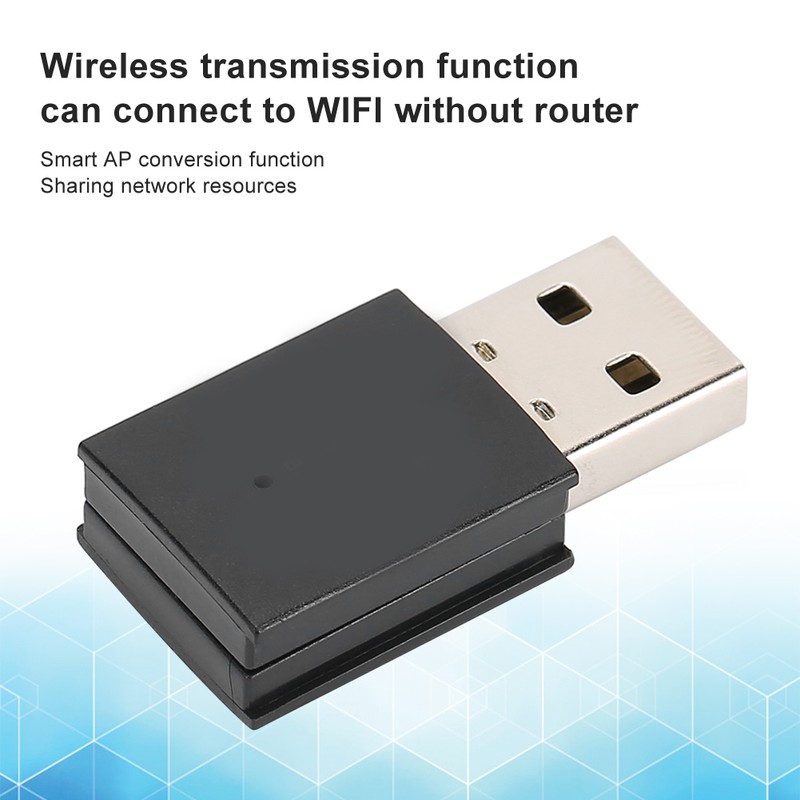 W87 150M Wireless Network Card Audio Transmitter USB WiFi Adapter