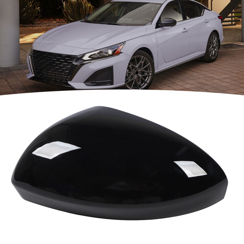 Side Wing Mirror Cover Cap Black Side Wind Mirror Rearview