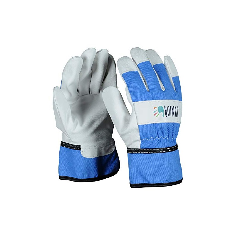 OX-ON Childrens Gardening Gloves 4-6 Years Blue