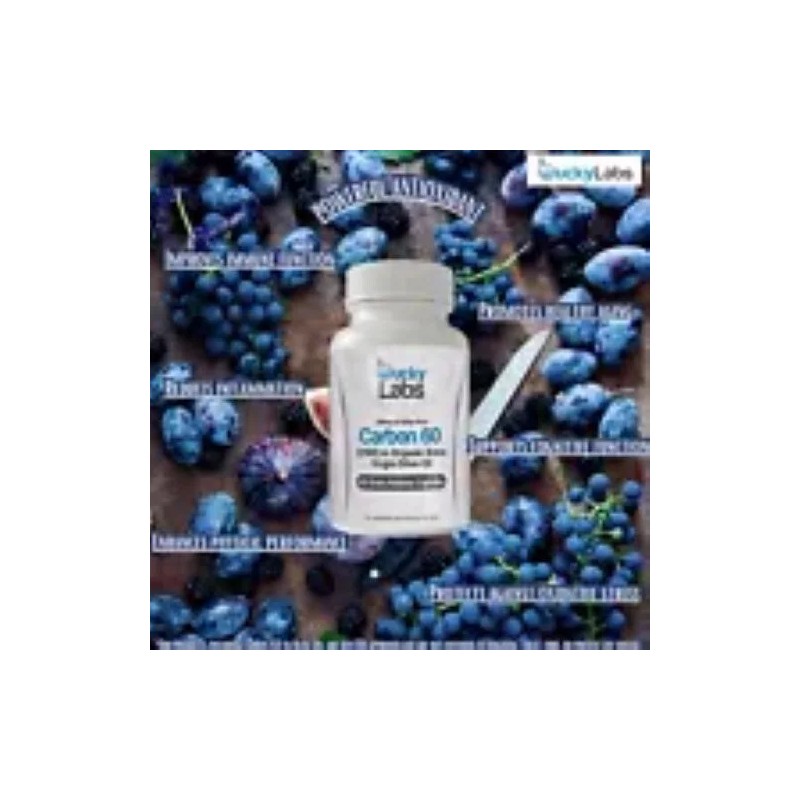Pure C60 Olive Oil Capsules Ultra Pure 99.95% Carbon 60