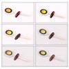 Mwoot 6 Piece Nail Magnet Tool, 3D Magnetic Stick for