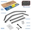 Goodyear Shatterproof in-Channel Window Deflectors for Ford Expedition 2007-2017, Rain