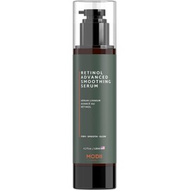 Retinol Serum for Face & Neck: Retinol Advanced Smoothing Serum, Vitamin E and Niacinamide - Unscented Vegan, Cruelty Free - 4oz/120ml