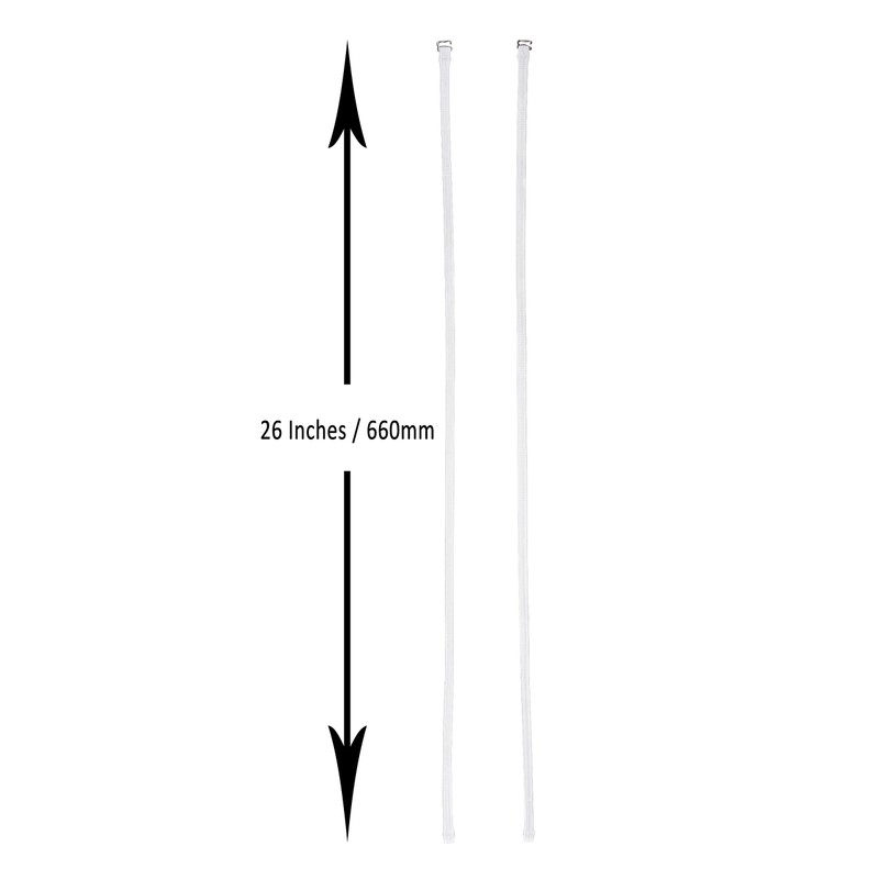 W&F APPAREL 2 Adjustable Spare Swimsuit Straps Replacement/Bathing Suit Strap