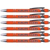 Greeting Pen Auburn Soft Touch Coated Metal Pens with Stylus-