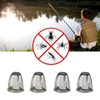 Zodaqian 4 Pack Mosquito Net Head Cover, Lightweight Fly Nets