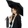 Parasol Folding Umbrella, UV Protection, 100 % Light Blocking, New