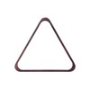 Robertson Triangle for 52.4 mm Balls; Mahogany, Rubber Wood, Robust