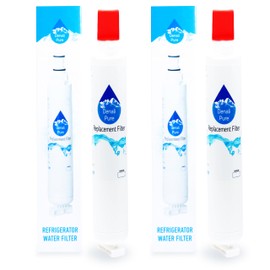 2-Pack Replacement for Whirlpool GT1SHTXMT04 Refrigerator Water Filter - Compatible with Whirlpool 4396701 Fridge Water Filter Cartridge