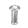50pcs Knurled Shank Rivet, M5 Round Head Solid Rivets Knurled