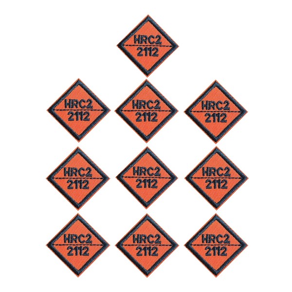 10pcs HRC2 2112 Replacement Garment Embroidery Patch Set, Suitable for