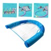 Silla Flotante Portátil Con Asiento De Malla Flotante, Azul