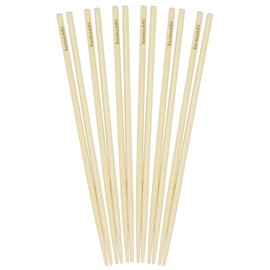 BambooMN Brand - Premium Grade 10" Bamboo Chopsticks - 6 Sets