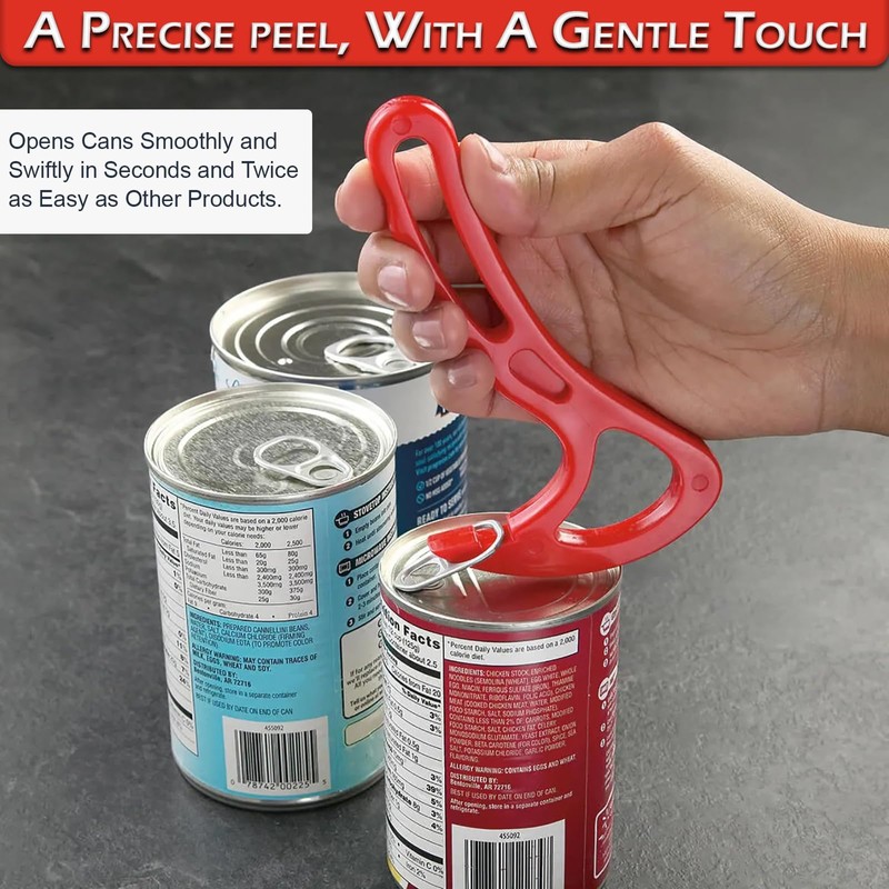 Home-X Pull Tab Can Opener - Manual Ring Pull Can