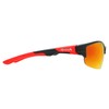 Piranha Eyewear Victory FLX-T Sport Sunglasses for Men with Red