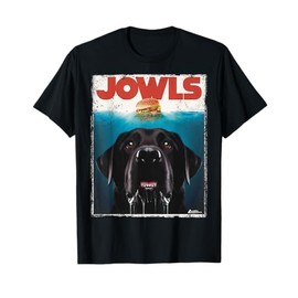 Funny Black Lab Jowls Tee, Labrador Retriever Mom Top, Dad T-Shirt