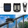 Tryme Small Solar Lights for Chain Link Fence Outdoor Motion