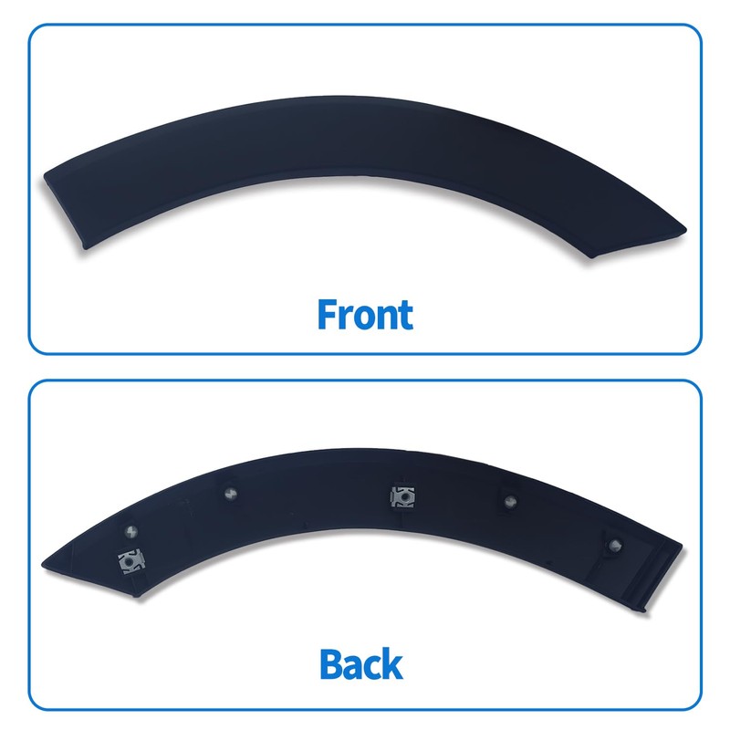 Spwrney Front Passenger Right Side Fender flare Molding for 2015-2023