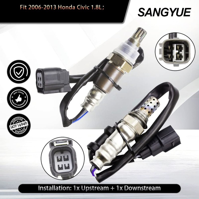 Sangyue Air Fule Ratio O2 02 Oxygen Sensor for Honda