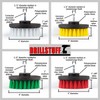 Drill Brush Attachment Power Scrubber Brush Set - 4in 4
