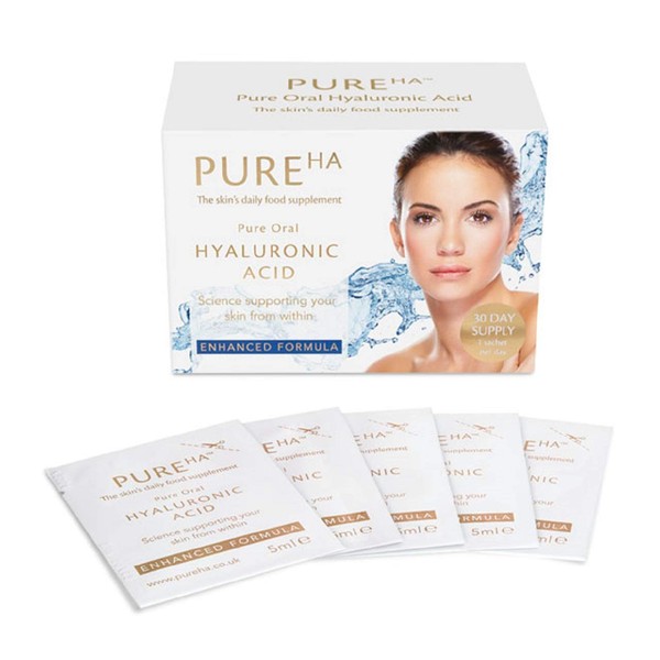 PureHA Pure Oral Hyaluronic Acid 30 Days supply, led & created by science so introduce it into your beauty regime today and begin the fight against ageing skin