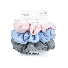 CONSCIOUSLY MINDED 3 PK LARGE SCRUNCHIES