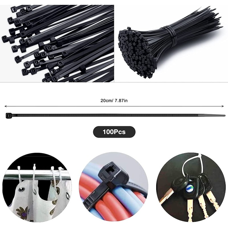 181pcs Cable Management Box, Organizer for Cords and Wires