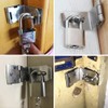 FUJIE Heavy Padlock Hasp 90 Degree Right Angle Door Clasp